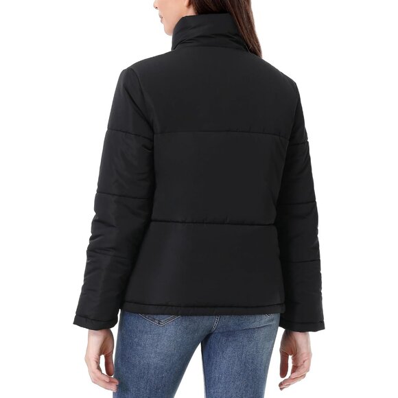 Women's Warm Winter Coat Waterproof Puffer Jacket Full-Zip Lightweight Winter Ja - Picture 4 of 7